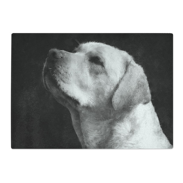 Clear Glass Dog Cutting Board Wayfair.co.uk